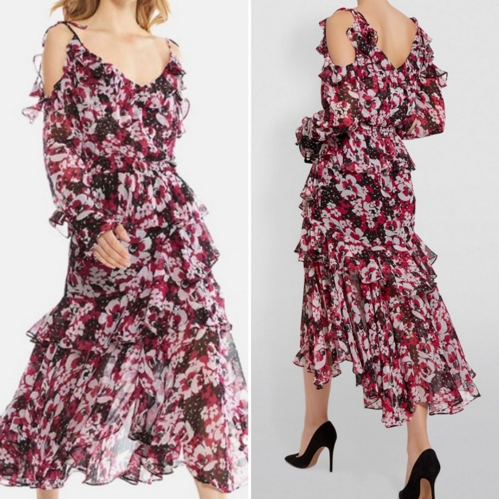 MISA Los Angeles | Catriona Floral Midi Dress